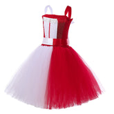 Angel Demon Kids Girls Cosplay Dress Halloween Carnival Costume